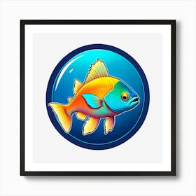 Fish In A Circle Art Print