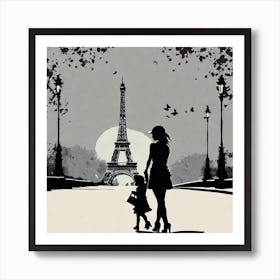 Paris Eiffel Tower 48 Art Print