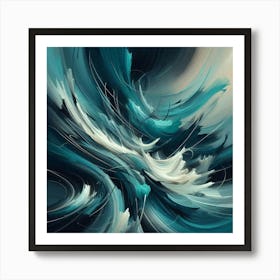 Abstract Painting 200 Art Print