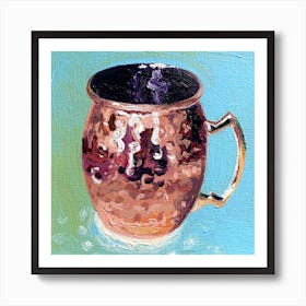 Moscow Mule Square Art Print
