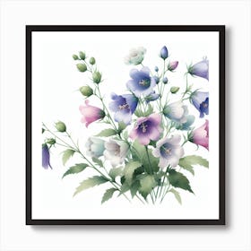 Flowers of Bells 2 Art Print