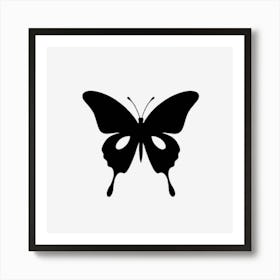 Butterfly In The Dark Art Print