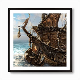 Pirate Ship 1 Art Print