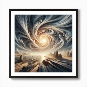 Fractal City Poster