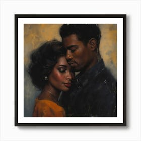 Echantedeasel 93450 Nostalgic Emotions African American Black L 4d019a68 5e54 4d54 Bb2a Da6193c6859a Art Print