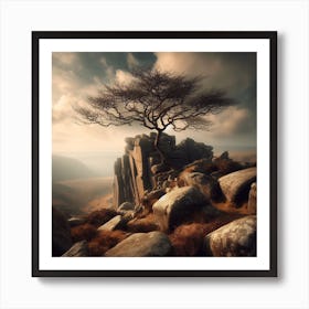 Lone Tree 2 Art Print