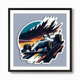 Artwork Graphic Formula1 (76) Art Print