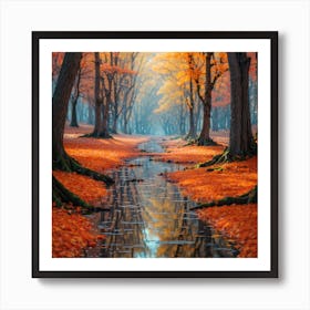 Autumn Forest Art Print