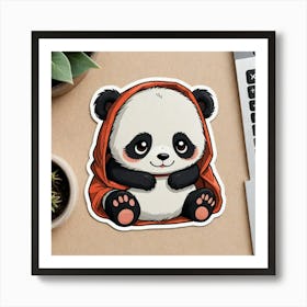 Panda Bear Art Print