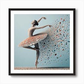 Ballerina Stone Dancer Art Print