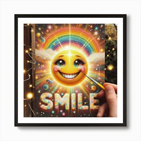 Smile 5 Art Print