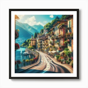Lake Como 3 Art Print