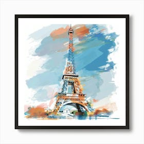 Eiffel Tower Paris Art Print