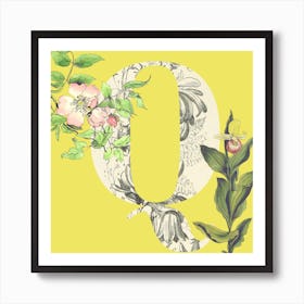 Botanical Q Art Print