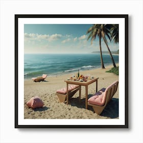 future lifestyle - sea Art Print