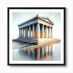 Greece Temple of Artemis Art Print