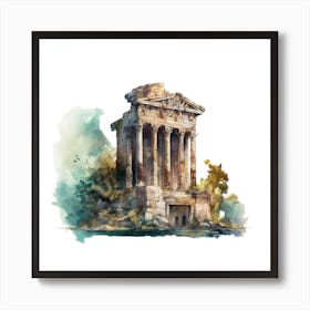 Temple Of Ephesus Art Print