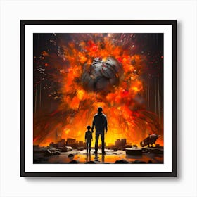  Now I am become Death, the destroyer of worlds’ Art Print