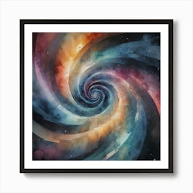 Spiral Galaxy 4 Art Print