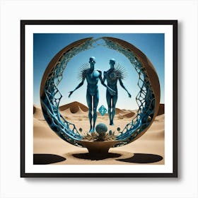 Sands Of Time 73 Art Print