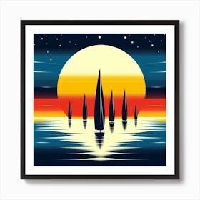 Into The Horizon 1 Art Print