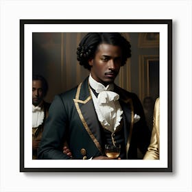 Portrait Of African Americans Art Print