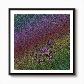 Rainbow Grass Art Print