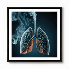 Lungs Stock Videos & Royalty-Free Footage 31 Art Print