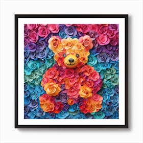 Teddy Bear 3 Art Print