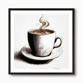 Coffee Cup 3 Art Print