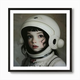 'Space Girl' Art Print