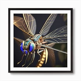 Dragonfly 4 Art Print