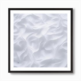 Snowy Surface Art Print