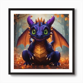 Spyro Dragon Art Print