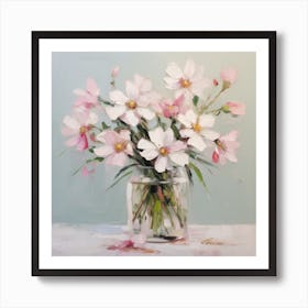 Flowers In A Vase 4 Art Print