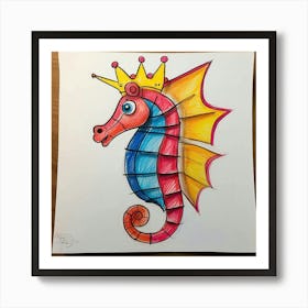 Seahorse 11 Art Print