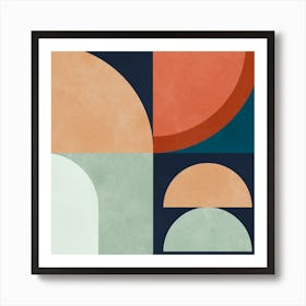 Art of circles in harmony 31 Art Print