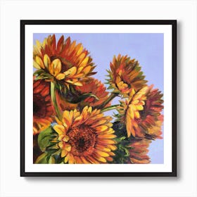 Sunflowers 1 Art Print