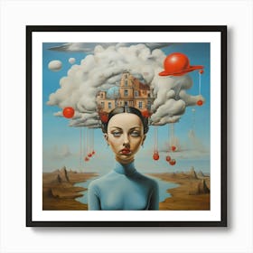 'Clouds' Art Print