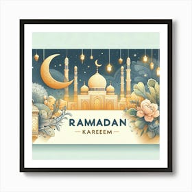 Ramadan Kareem 8 Art Print