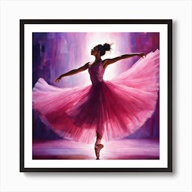 Ballerina 4 Art Print