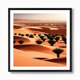 Desert Landscape 58 Art Print