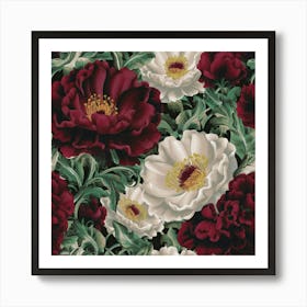 Peonies 10 Art Print