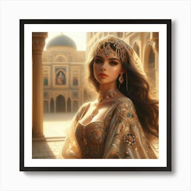 Arabian Gulf lady92 Art Print