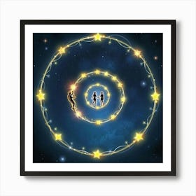 Starry Night 9 Art Print