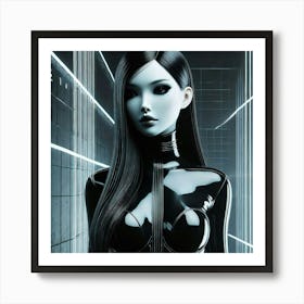 Futuristic Woman 36 Affiche