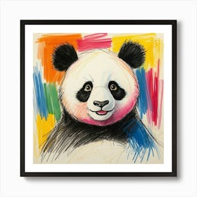 Panda Bear 46 Art Print