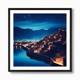 Night In Afghanistan Art Print