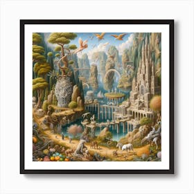 Fairytale Land 1 Art Print