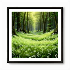 Lily Of The Valley 8 Art Print